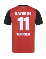 Moške Nogometnih dresov Bayer Leverkusen Martin Terrier #11 Domači 2024-25 Kratki rokavi